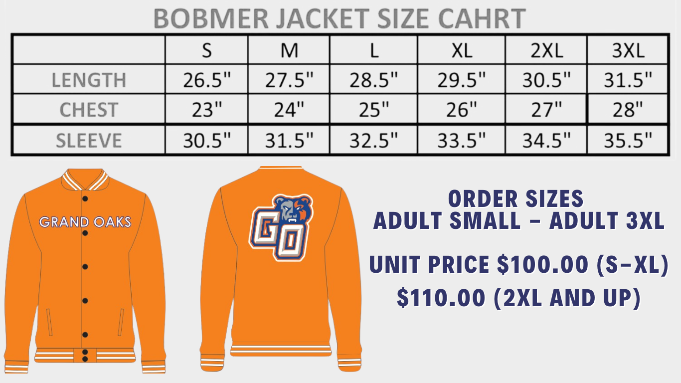 Grand Oaks Spirit Jackets