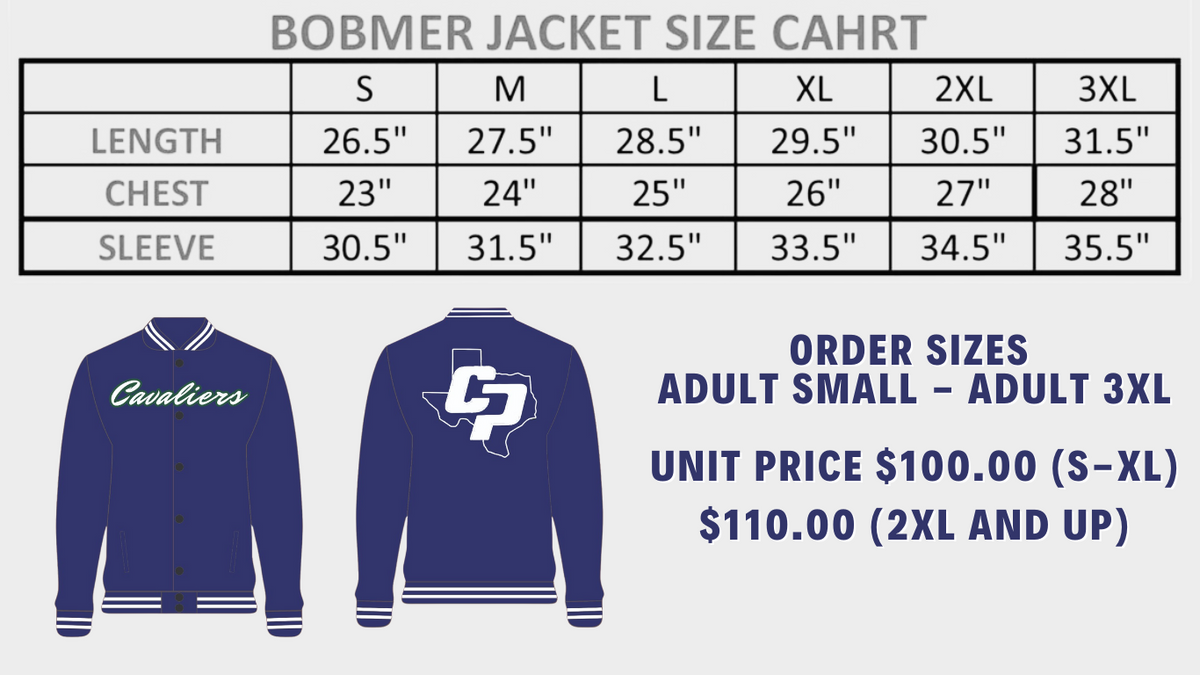 College Park Spirit Jackets